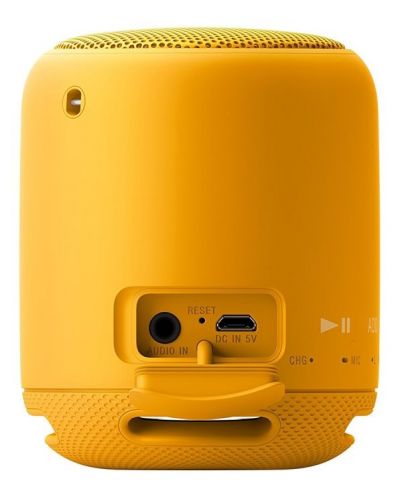 Мини колонка Sony SRS-XB10 - жълта - 5