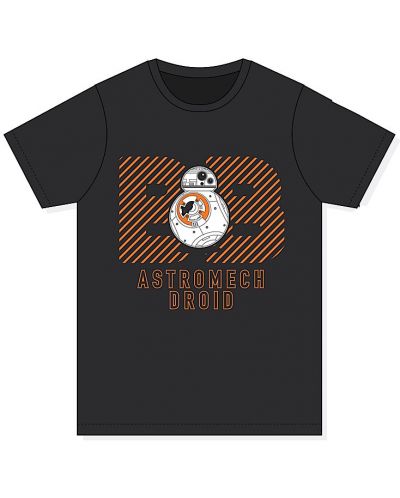 Тениска Star Wars: Episode VII BB-8, черен, размер L