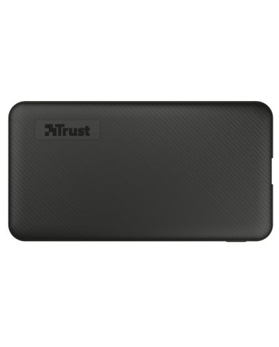 Портативна батерия Trust - Primo Fast Ultra-thin, 5000 mAh, черна - 3