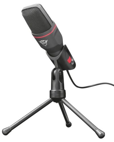 Микрофон Trust - GXT 212, черен - 1