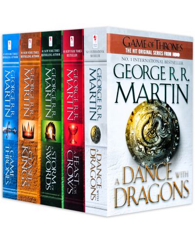 A Song of Ice and Fire: 5-Copy Boxed Set (Футляр с 5 книги с меки корици) - 2