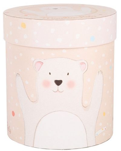 Мека играчка в кутия Moulin Roty A Petit Pas - Мече, 23 см