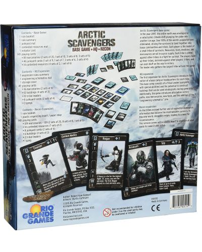 Настолна игра Arctic Scavengers Base + HQ + Recon - стратегическа - 3