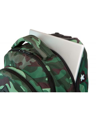 Раница на колелца Cool Pack Junior - Camo Green Badges - 4