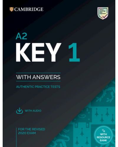 A2 Key 1 for the Revised 2020 Exam Student's Book with Answers with Audio with Resource Bank - 1