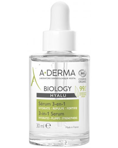 A-Derma Biology Серум 3 в 1 Hyalu, 30 ml - 1