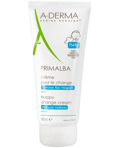 A-Derma Primalba Крем при смяна на пелени, 100 ml - 1