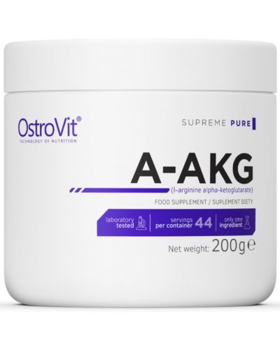 A-AKG Powder, неовкусен, 200 g, OstroVit - 1