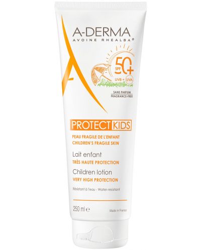 A-Derma Protect Мляко за деца Kids, SPF50+, 250 ml - 1