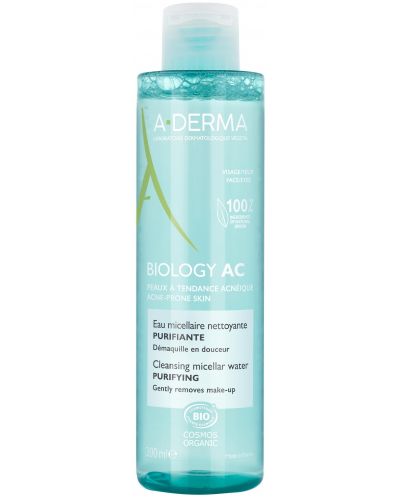 A-Derma Biology AC Мицеларна вода, 200 ml - 1