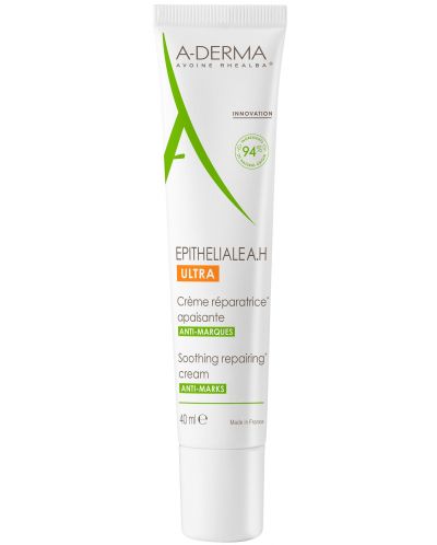 A-Derma Epitheliale A.H. Възстановяващ успокояващ крем Ultra, 40 ml - 1