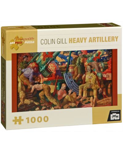 Пъзел Pomegranate от 1000 части - Тежка Артилерия, Колин Гил - 1