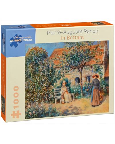 Пъзел Pomegranate от 1000 части - В Бретан, Пиер Реноар - 1
