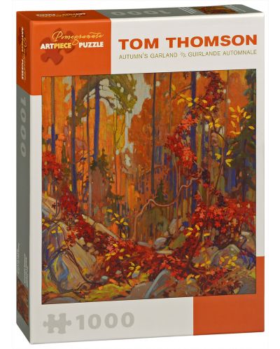 Пъзел Pomegranate от 1000 части - Есенен венец, Том Томсън - 1