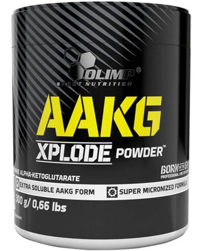 AAKG Xplode Powder, портокал, 300 g, Olimp - 1