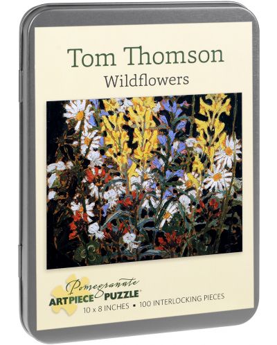 Пъзел Pomegranate от 100 части - Диви цветя, Том Томсън - 1