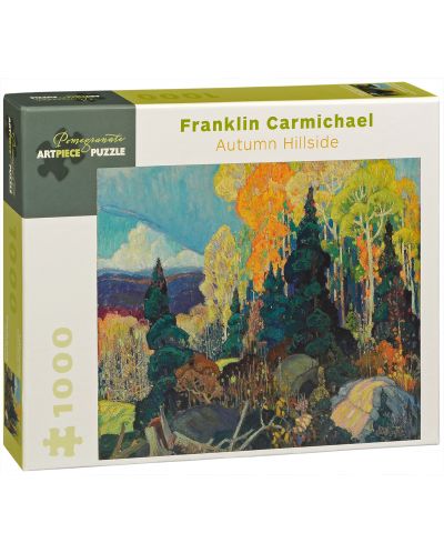 Пъзел Pomegranate от 1000 части - Есенни склонове, Франклин Кармайкъл - 1