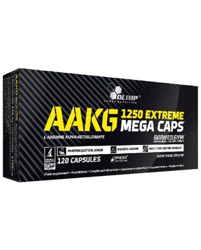 AAKG 1250 Extreme Mega Caps, 120 капсули, Olimp - 1