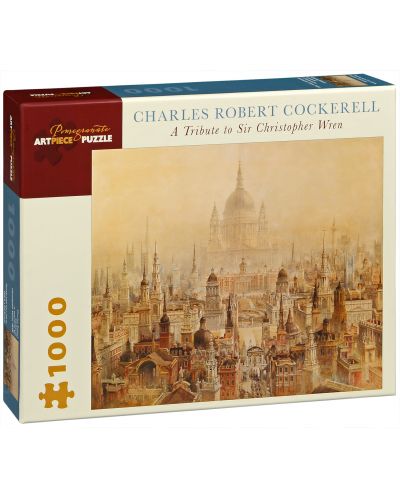 Пъзел Pomegranate от 1000 части - В почит на Сър Кристофър Рен, Чарлз Кокерел