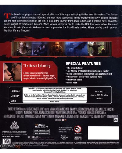 Ейбрахам Линкълн: Ловецът на вампири (Blu-Ray) - 2