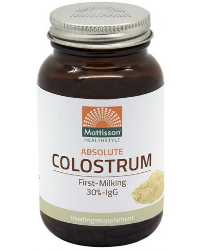 Absolute Colostrum, 90 капсули, Mattisson Healthstyle - 1