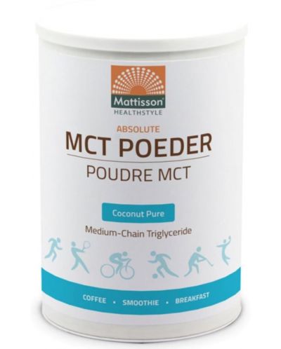 Absolute MCT Powder, 330 g, Mattisson Healthstyle - 1