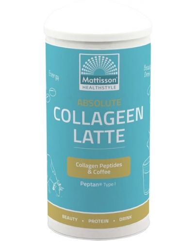 Absolute Collagen Latte, капучино, 180 g, Mattisson Healthstyle - 1