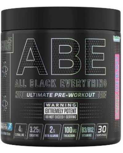 ABE Ultimate Pre-Workout, Candy Ice Blast, 315 g, Applied Nutrition - 1