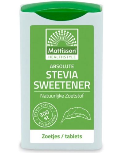 Absolute Stevia Sweetener, 300 таблетки, Mattisson Healthstyle - 1