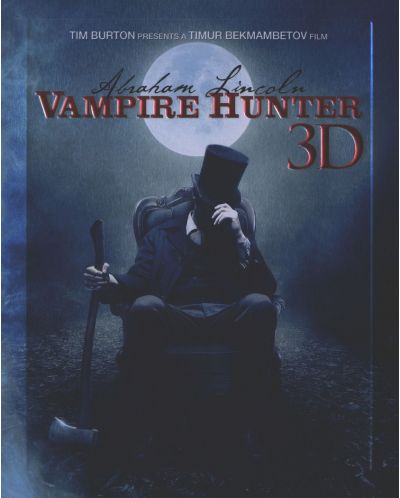 Abraham Lincoln: Vampire Hunter Steelbook (3D Blu-Ray) - 1