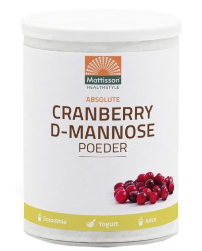 Absolute Cranberry D-Mannose, 100 g, Mattisson Healthstyle - 1