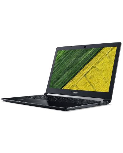 Лаптоп Acer Aspire 5, Intel Core i3-7130U - 17.3" HD+, Черен - 2