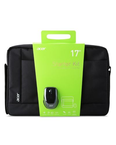 Чанта Acer - Notebook case, 17.3'' + безжична мишка