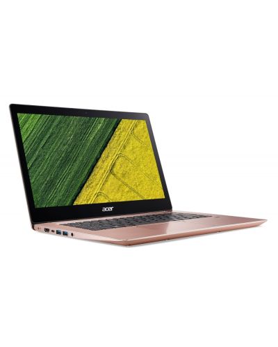 Лаптоп Acer Aspire Swift 3 Ultrabook, Intel Core i7-8550U - 14.0" FullHD IPS, Розов - 3