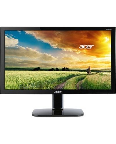 Acer KA220HQbid, 21,5" Wide TN LED Anti-Glare, 5 ms, 100M:1 DCR, 200 cd/m2, Full HD 1920x1080, VGA, DVI, HDMI, Black - 1