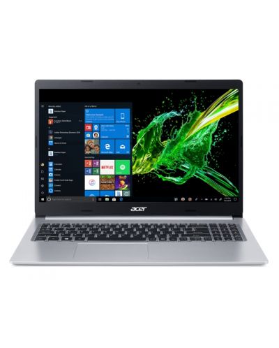 Лаптоп Acer Aspire 5 - A515-54G-37N8, сребрист - 1