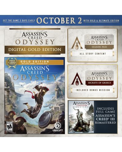 Assassin's Creed Odyssey Gold Edition (PS4) - 4