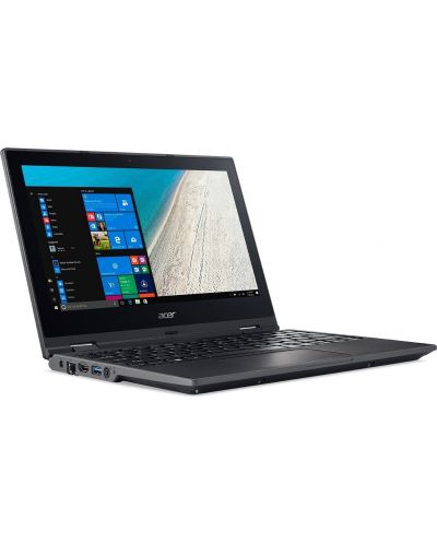 Лаптоп Acer TravelMate - Spin B118-G2-RN-C44J, черен - 3