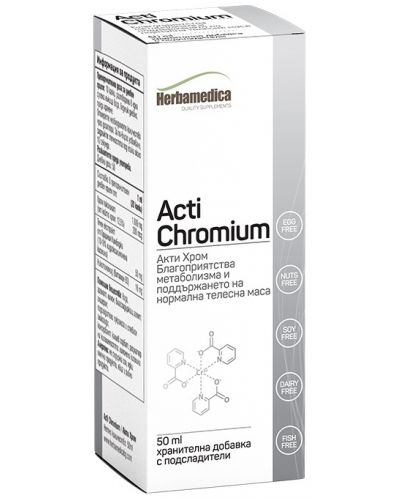 Acti Chromium, 50 ml, Herbamedica - 1
