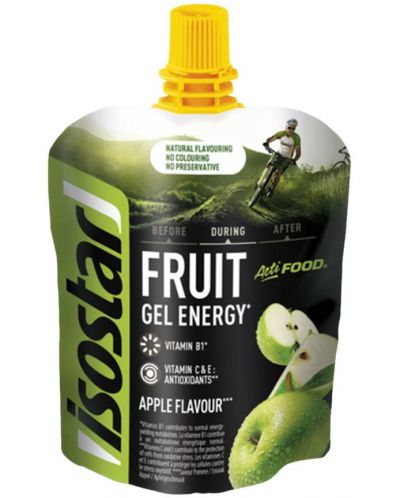 Actifood Fruit Gel Energy, apple, 90 g, Isostar - 1