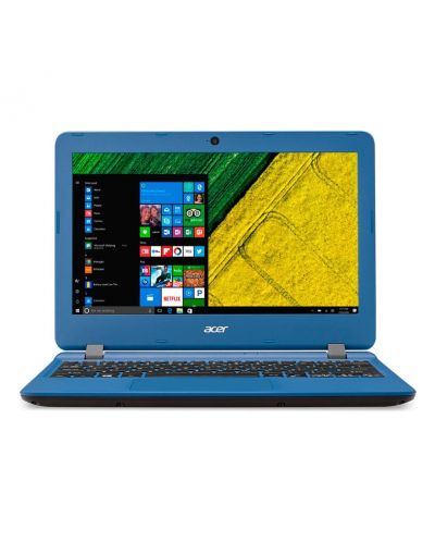 Acer Aspire ES1-132, Intel Celeron N3450 Quad-Core (up to 2.20GHz, 2MB), 11.6" HD (1366x768) LED-backlit Anti-Glare, Cam, 2GB DDR3L, 32GB eMMC, Intel HD Graphics, 802.11ac, BT 4.0, MS Windows 10, Blue - 1