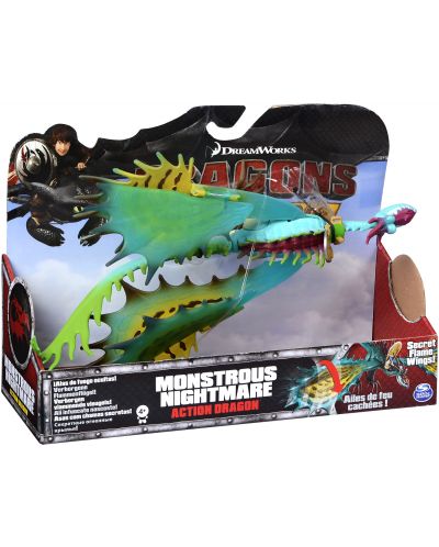 Екшън фигура Spin Master Dragons - Monstrous Nightmare - 1