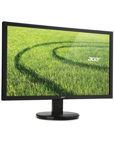 Монитор Acer K202HQLAb - 19,5", Wide, TN LED, 5 ms,1366x768, черен (разопакован) - 1