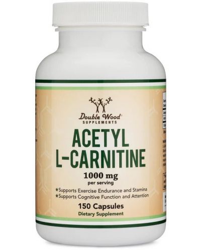 Acetyl L-Carnitine, 150 капсули, Double Wood - 1