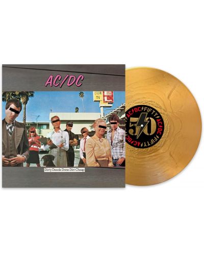 AC/DC - Dirty Deeds Done Dirt Cheap (Gold Vinyl) - 2