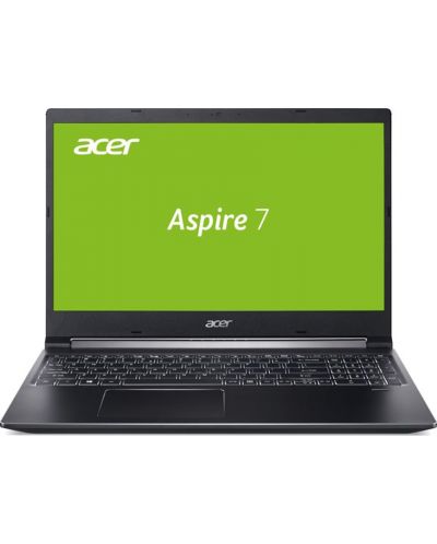 Лаптоп Acer Aspire 7 - A715-74G-5677, черен - 1