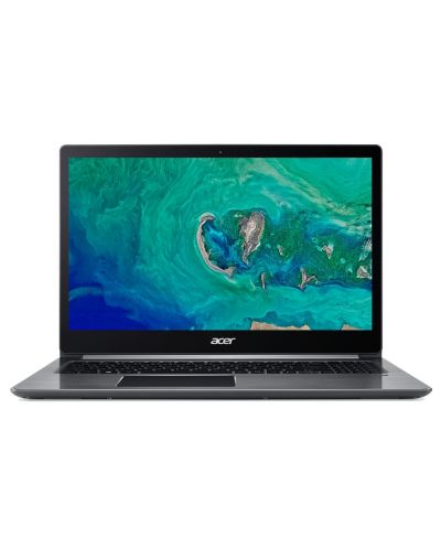 Лаптоп Acer Aspire Swift 3 Ultrabook, AMD Ryzen 5 2500U - 15.6" FullHD IPS, Сив - 1