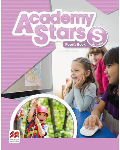 Academy Stars Starter Level: Student's Book with Alphabet Book / Английски език: Учебник с тетрадка за буквите - 1