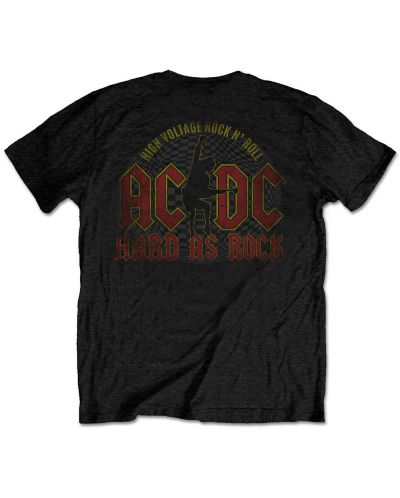 Тениска Rock Off AC/DC - Hard As Rock, черна - 2