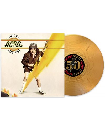 AC/DC - High Voltage (Gold Vinyl) - 2